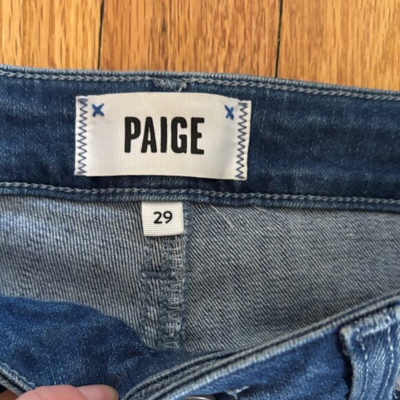 Paige Premium Denim skinny jeans Medium Wash - Picture 5 of 11